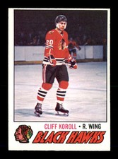 1977 O-Pee-Chee NHL #146 Cliff Koroll  EXMT/EXMT+ X2911617