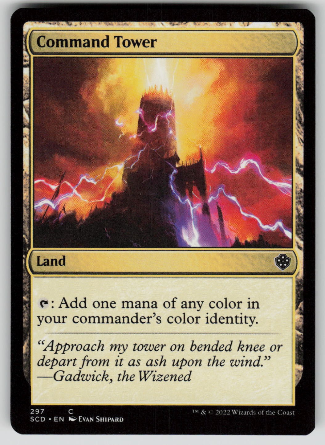 Command Tower Normal C Starter Commander Decks 297 NM