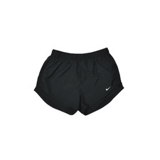 Nike Dri-Fit Women's Medium Black Running Shorts Elastic Waist Athletic Gym Work