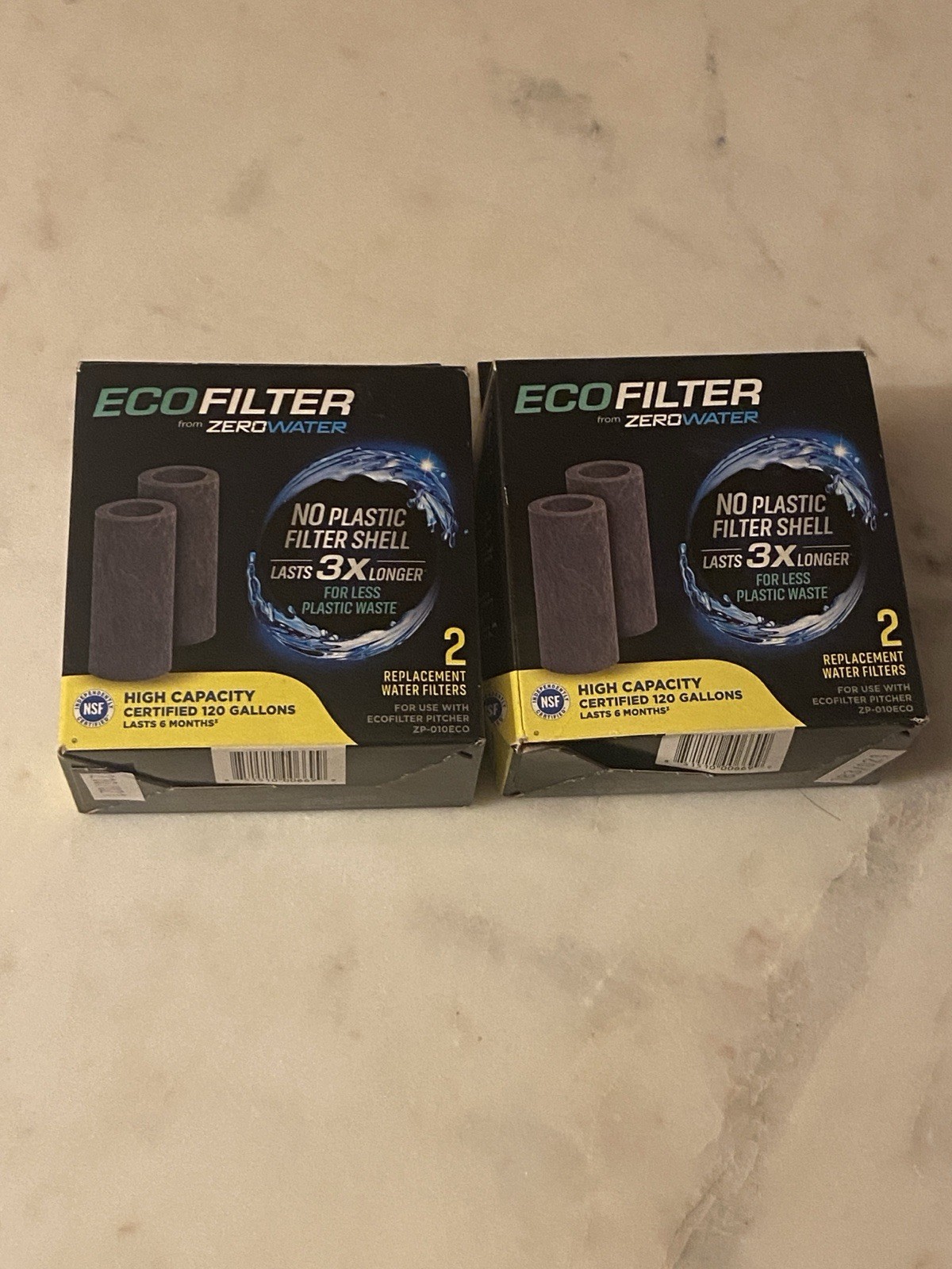 Replacement Water Filters Pitcher Zp-010eco New