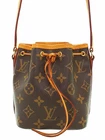 Louis Vuitton Monogram Nano Noe Shoulder Bag Not specified Canvas DustBag #T722