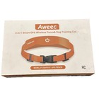 Aweec 2 in 1 smart GPS wireless fence and dog training collar Orange Open Box