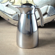 Alfi Thermoskanne 3527 Silber Edelstahl 0,6 Liter B14 kaum benutzt Isolierkanne