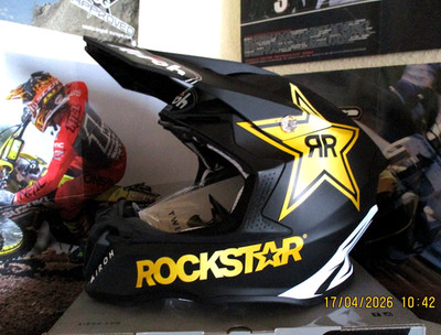Airoh Twist 2.0 Rockstar EnergyBlack matt Cross Enduro MX Helm Neu XL Ktm HVA FC