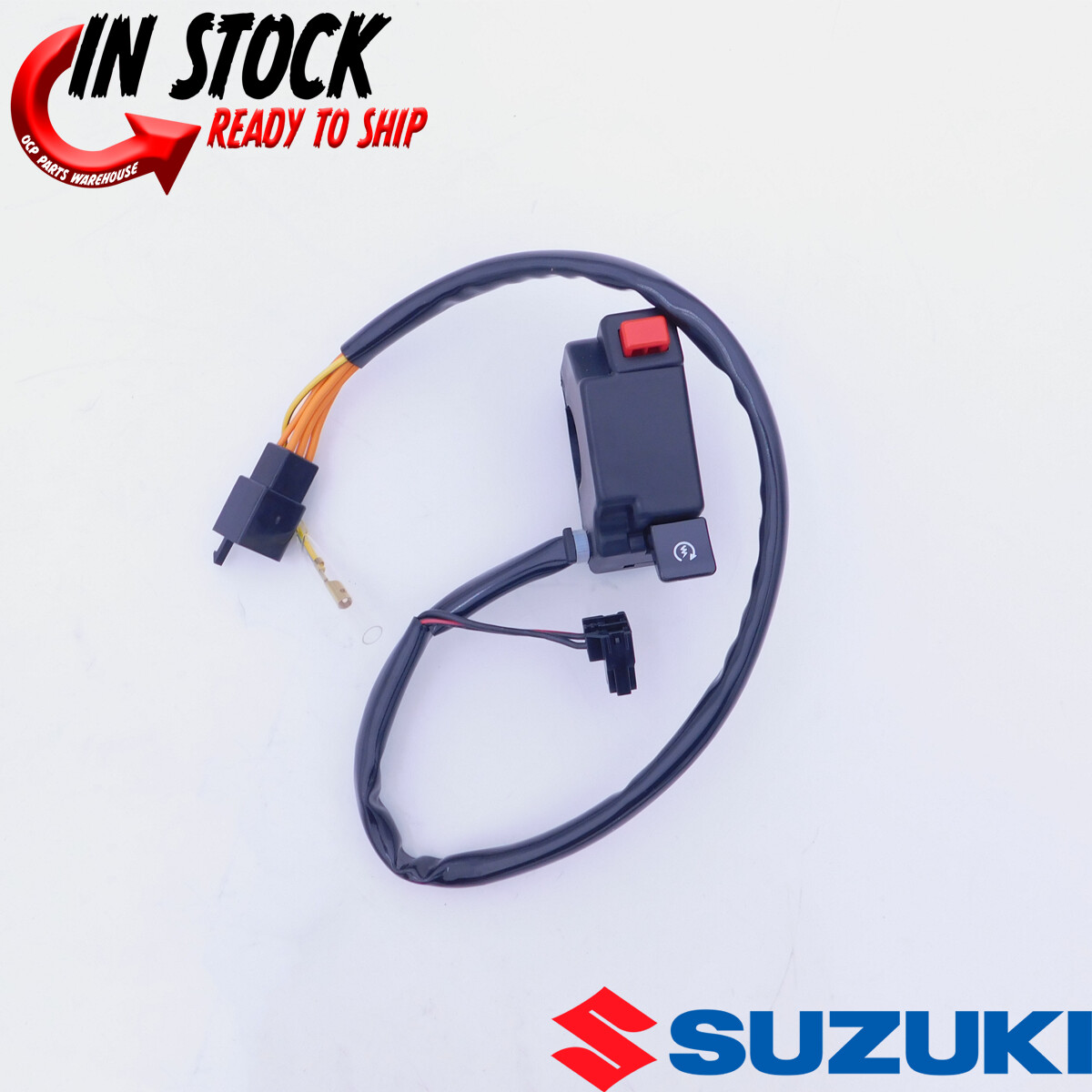 NEW OEM SUZUKI 1998-2024 DR650SE STARTER KILL SWITCH 37200 NEW OEM SUZUKI 1998-2024 DR650SE STARTER KILL SWITCH 37200
