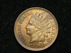 BLOW OUT SALE!!  BU 1903 INDIAN HEAD CENT PENNY w/ DIAMONDS & FULL LIBERTY #186g