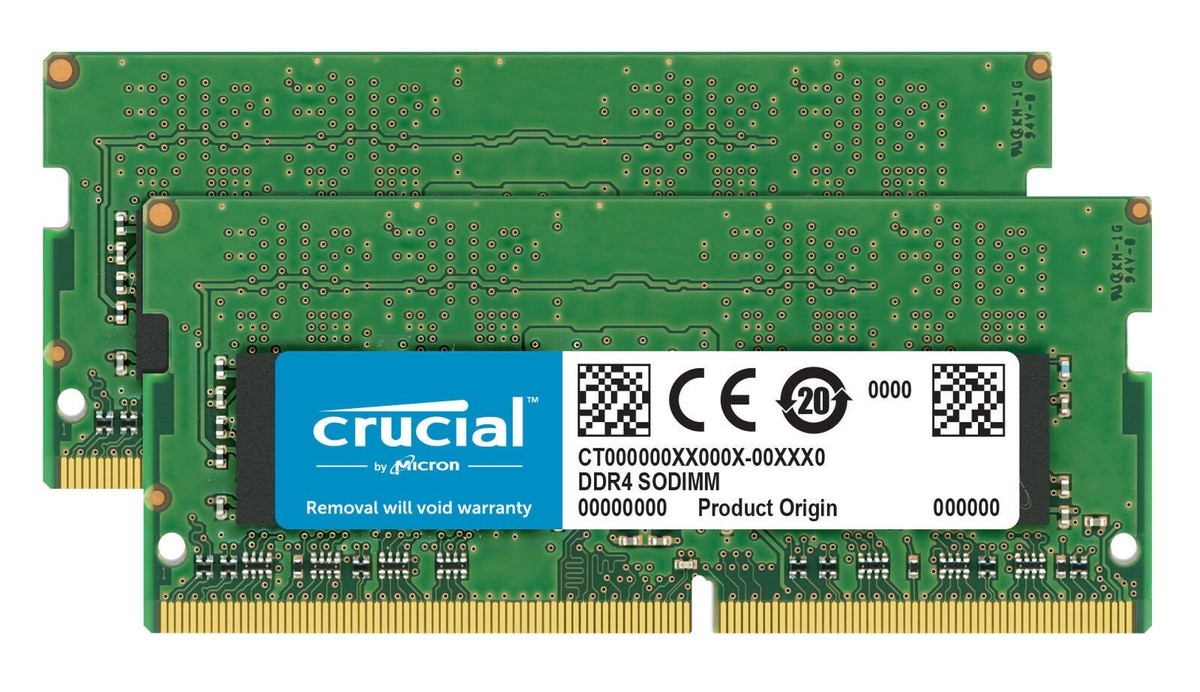 crucial 16g×2 3200 Crucial DDR4 32GB KIT 2 x 16GB 3200 MHz PC4-25600 SODIMM 260-Pin