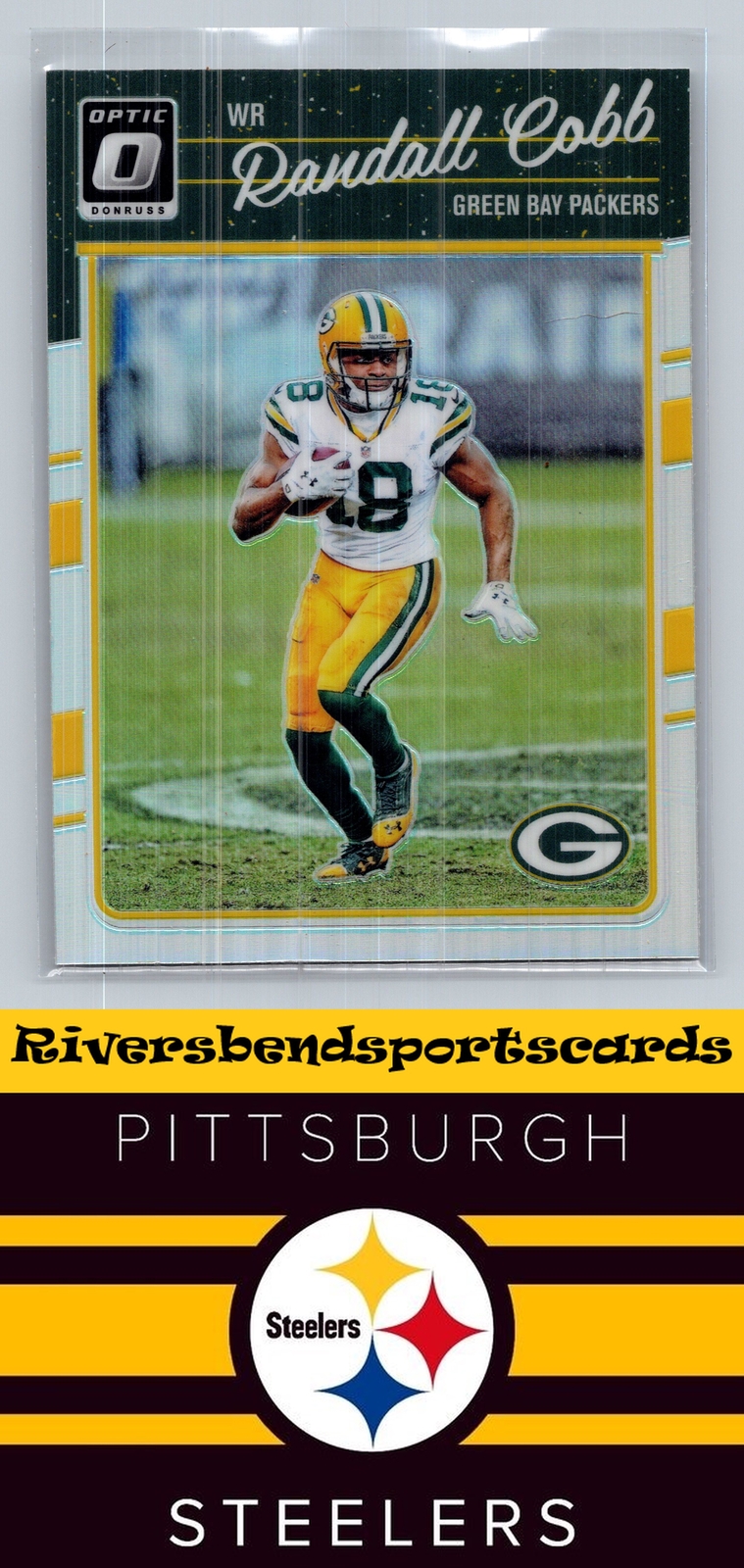 2016 Donruss Optic #38 Randall Cobb Holo