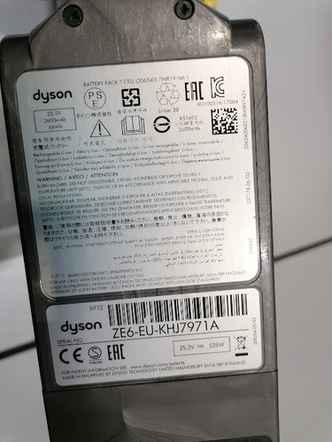 Dyson V10 Vacuum Cleaner Main Unit Only - Working Used Noisy On Max Mode Stalls - Picture 5 of 9