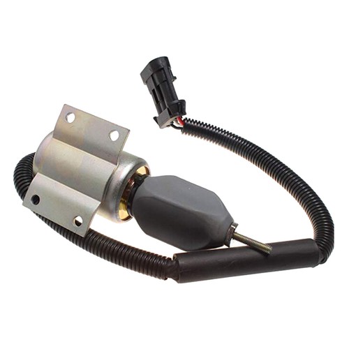 Fuel Solenoid 12V For Ingersoll-Rand SD-105DX, SD-77DX-TF, DD-70, SD-70D-TF - Picture 3 of 6