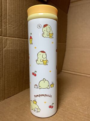 Vtg 2017 Sanrio Pompompurin POM POM PURIN Metal Water Bottle LID