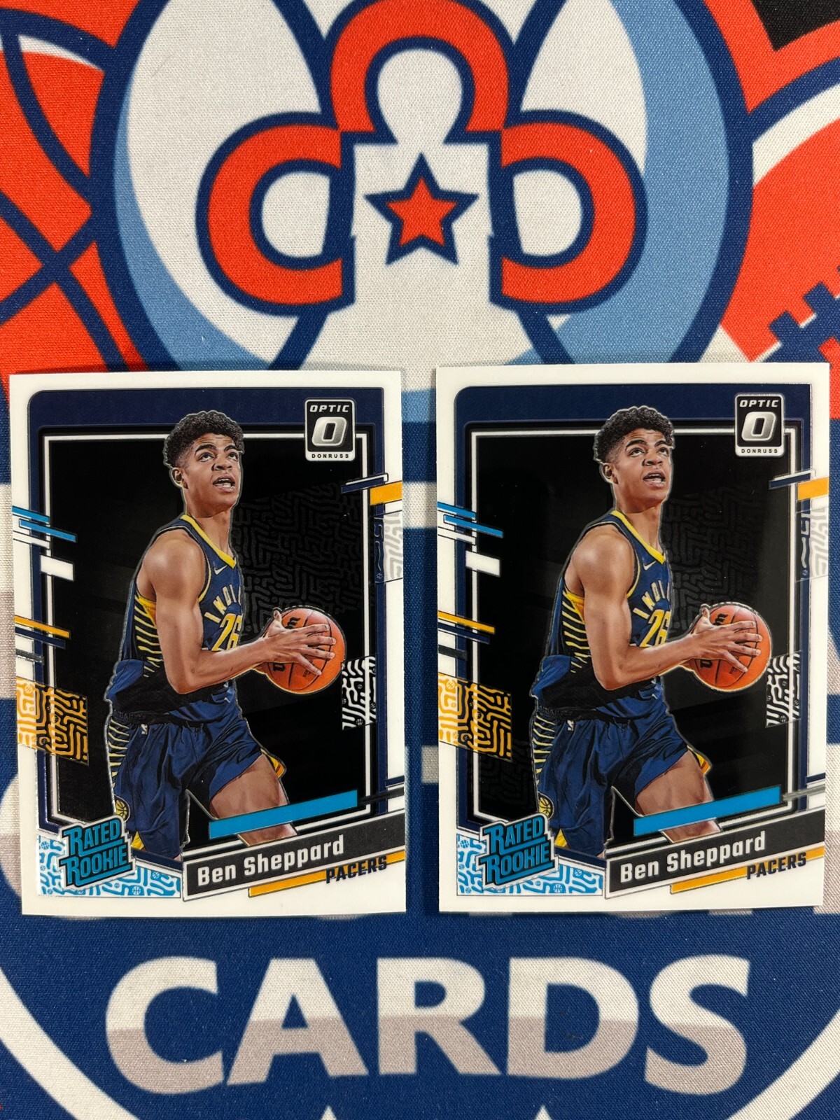 2 - 2023-24 Panini Donruss Optic Rated Rookie Ben Sheppard #221