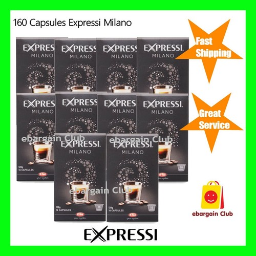 160 Capsules Expressi Coffee Pods 