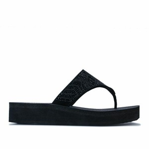skechers thong wedge sandals