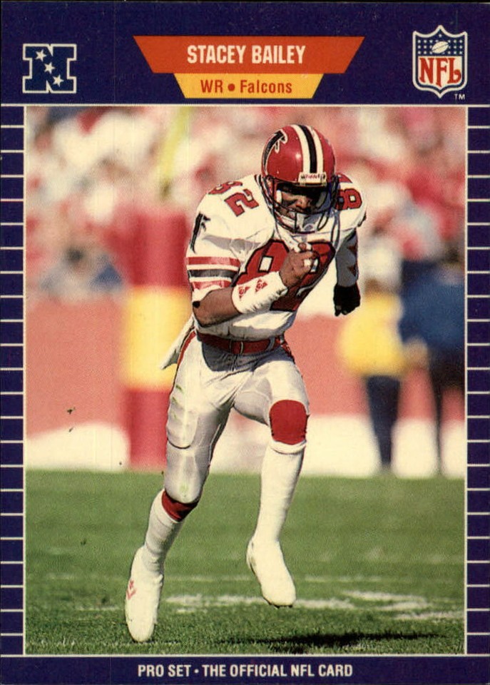 1989 Pro Set Football "Main Set" Cards #1 to #250 Rookies and Veterans