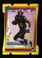 2021 Donruss #311 FRANK DARBY Gold Die-Cut Press Proof RC #15/25 Falcons