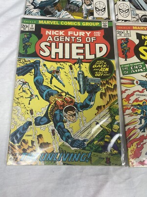NICK FURY AND HIS AGENTS OF SHIELD #1-3 + AGENT OF SHIELD #17-20
