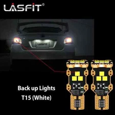 T15 LED Backup Reverse Light Bulbs Error Free for Subaru WRX STI 2011-2019 6000K