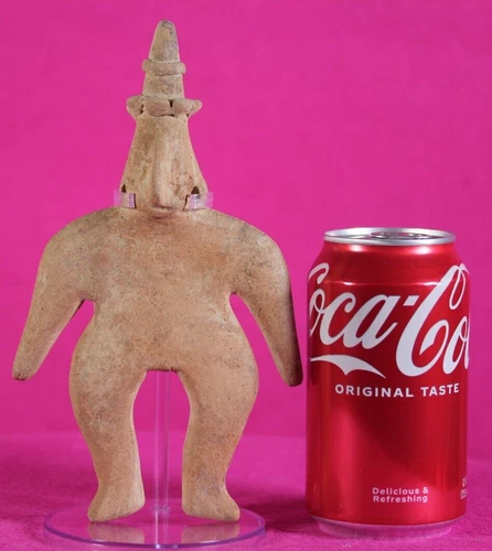Authentic Pre Columbian Artifact Tomb Figure Colima Ex Arte Primitivo COA T77