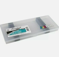 ArtBin Brush Box-14"X6"X1.25" Translucent easy to use protection Free Shippi NEW
