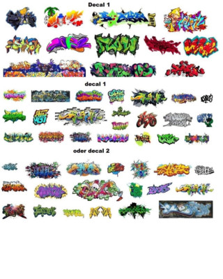 Graffiti...Decals... Artone-M4...wähle ein Decal aus...