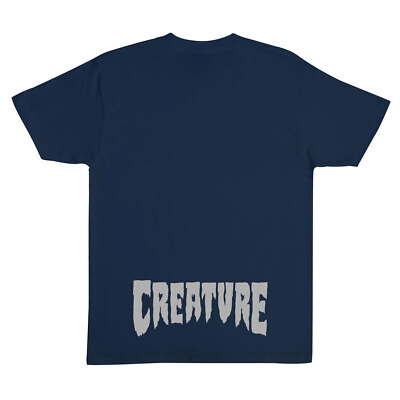 Creature Skateboards Shirt Patent Navy