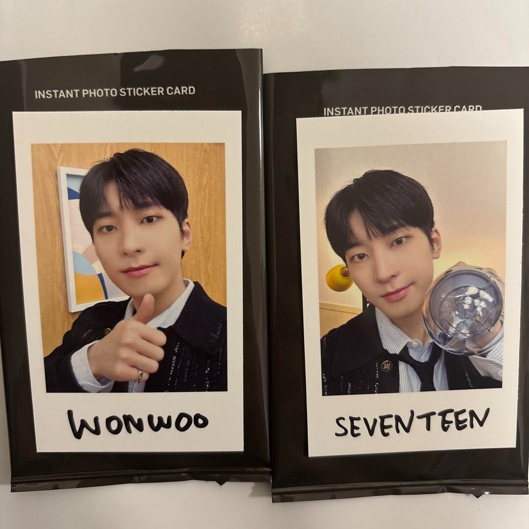 SEVENTEEN HOLIDAY Japan Fan Meeting instant photo sticker