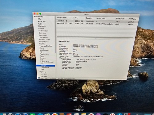 Apple iMac 21.5" Late 2013 i5 2.9GHz 8GB RAM 240GB SSD Mac OS Catalina - Picture 3 of 5