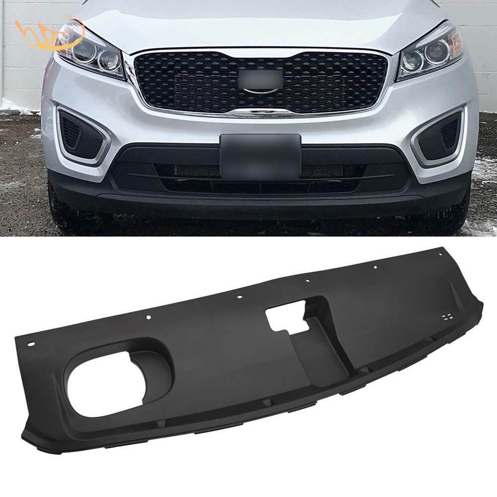 Front Grille Radiator Shield Cover Plastic Black Fit For 20162020 Kia