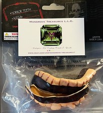 Horror Teeth Halloween Monster Creepy Animal Fangs Dentures Costume Prop Cosplay