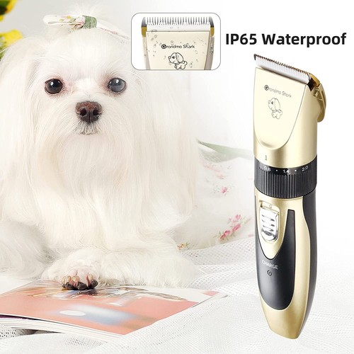 GRANDMA SHARK Professional Dog Grooming Kit, Rechargeable, Cordless, Low Noise - Picture 6 of 7