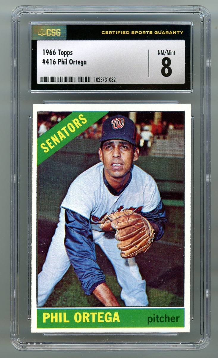 1966 Topps #416 Phil Ortega CSG 8 NM/MINT #1023731082 | eBay
