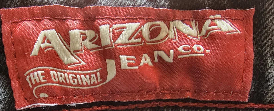 Pantalones de mezclilla para hombre Arizona Jean Co talla 30 x 32 negros Foto 2 de 4