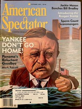 American Spectator Magazine -Oct. 1999- Jackie Mason, Ben Stein- Exc. Condition
