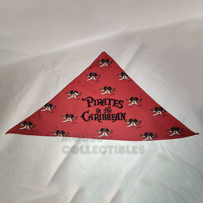 Disney Cruise Line Treasure Pirate Night Red Mickey Mouse Bandana Set (5 total) Red Disney Cruise Line Pirates in the Caribbean Party Pirate  main image 4