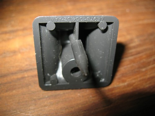 1994-2004 Ford Mustang Dark Charcoal Gray OEM Sun Visor Clip (1) - Picture 4 of 4