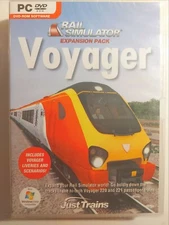Voyager Rail Simulator Expansion Pack  PC DVD ROM - Brand New & Sealed, FreePost