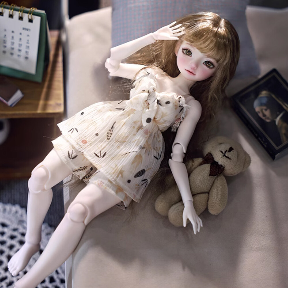 Full Set 1/6 BJD Doll SD Ball Joint Resin Doll Lovely Girl