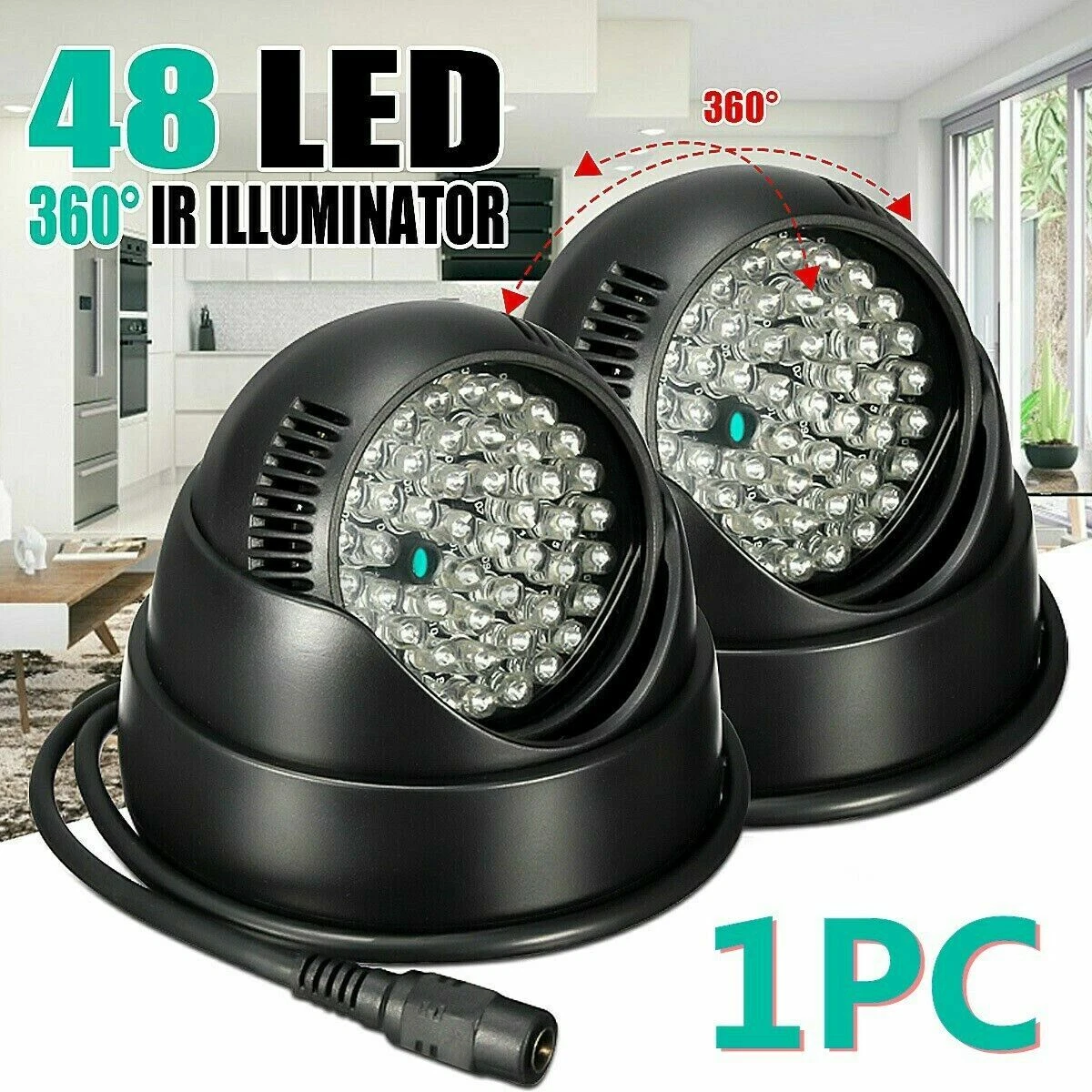 Ir cctv store light