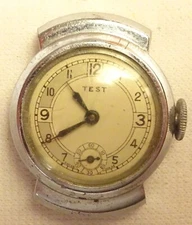 Test Wristwatch Antique Men's Parts or Repair