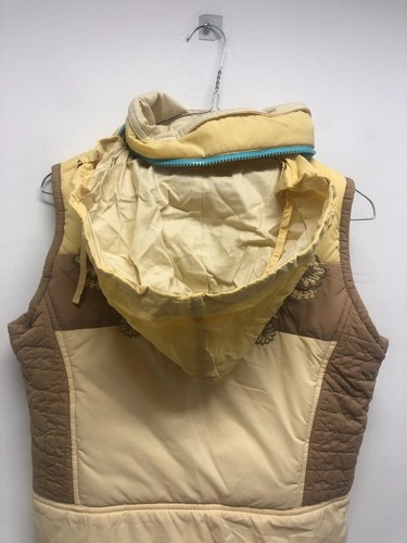 GILLET ACOLCHADO DIESEL MUJER BEIGE TALLA M COMO NUEVO - Imagen 4 de 7