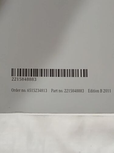 2012 MERCEDES BENZ S CLASS MODELS Owners Operators Manual Set W/ Leather Case - Foto 6 di 12