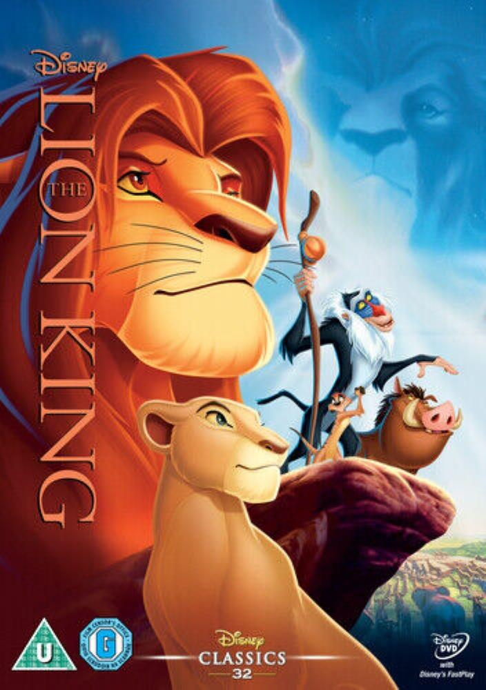 The Lion King DVD (2014) FREE SHIPPING