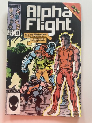 Alpha Flight Volume 1 #28A veröffentlicht am 28. November 1985