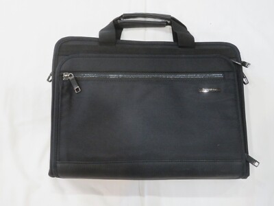 Samsonite Classic Business Padded Pocket Laptop Briefcase 16'' x 12'' x 3'' READ