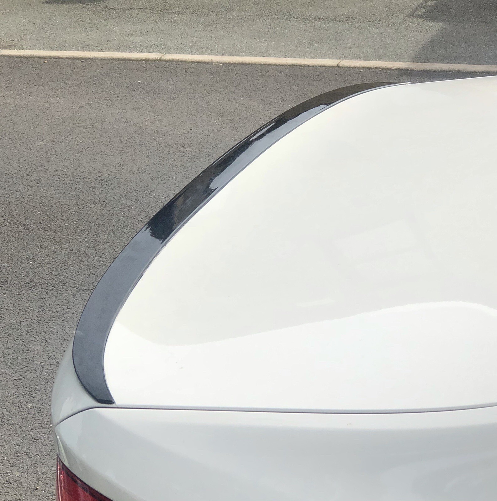 Gloss Black Boot Spoiler Lip Fits BMW 5 Series G30 F90 M5 520 525 530 535 540