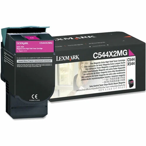Lexmark C544X2CG,C544X2MG,C544X2YG,C544X2KG Extra High Yield Toner Cartridge Set - Image 4 of 4