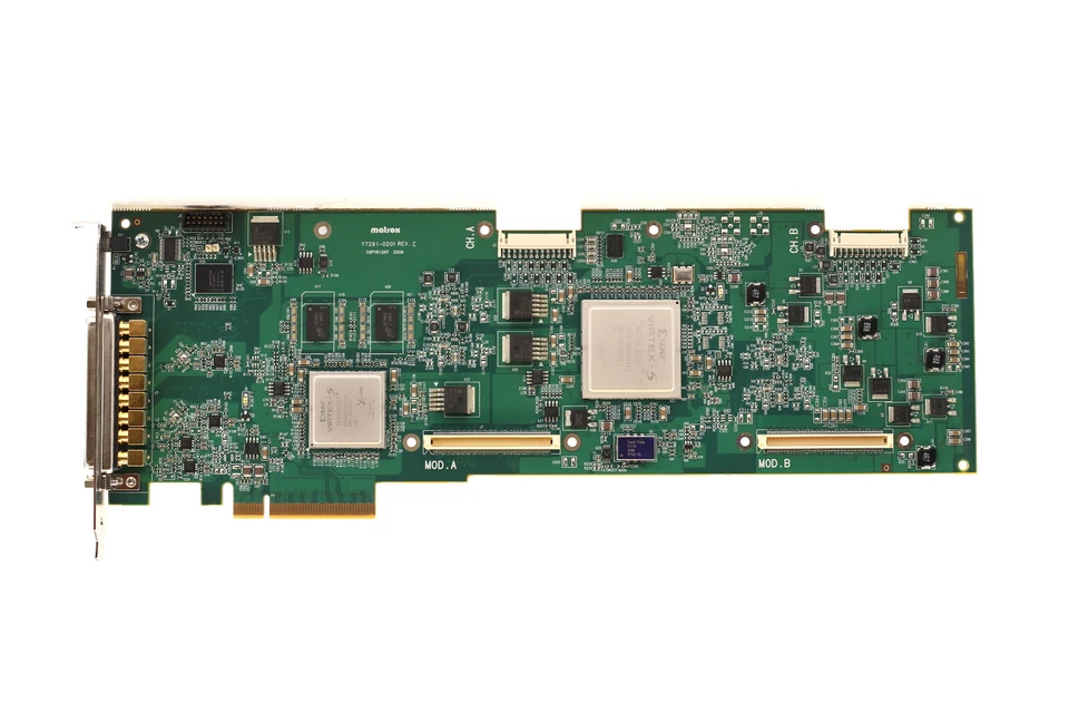 Matrox PCIe Developer Video Capture Card P/N: XMI02/04/8000 Tested Working - Image 2 of 4