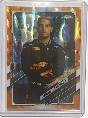 シングルカード 2021 Topps Chrome F1 JEHAN DARUVALA 2021 Topps Chrome Formula 1 - F2 Racers Future Stars Jehan