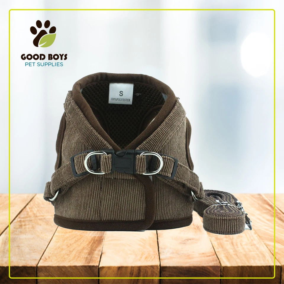 ARNÉS REFLECTANTE PARA PERROS MALLA SUAVE ACOLCHADO PARA MASCOTAS PERRO GATO VENDEDOR DE EE. UU. CALIDAD SUPERIOR Foto 3 de 4